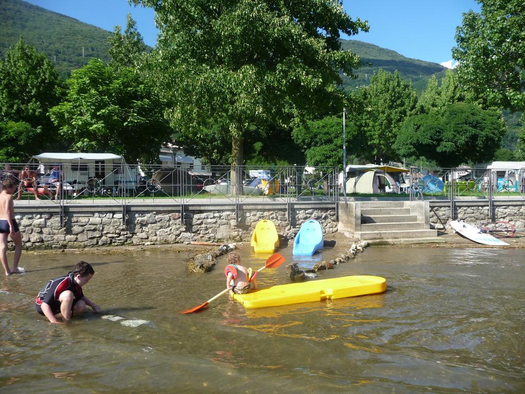 Camping Hotel Au Lac De Como Sorico Dış mekan fotoğraf